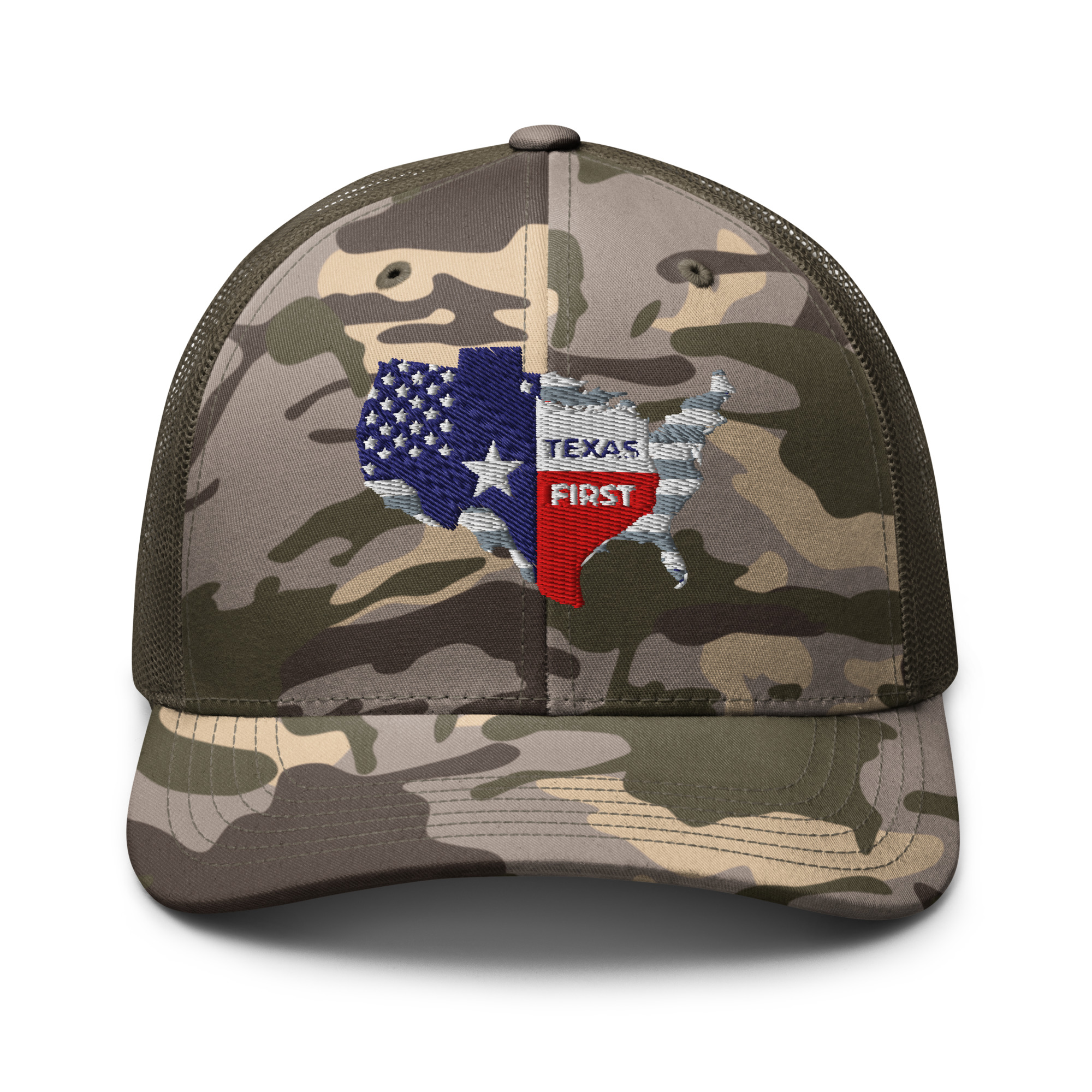 Texas Above All Else Camo Cap - Image 3
