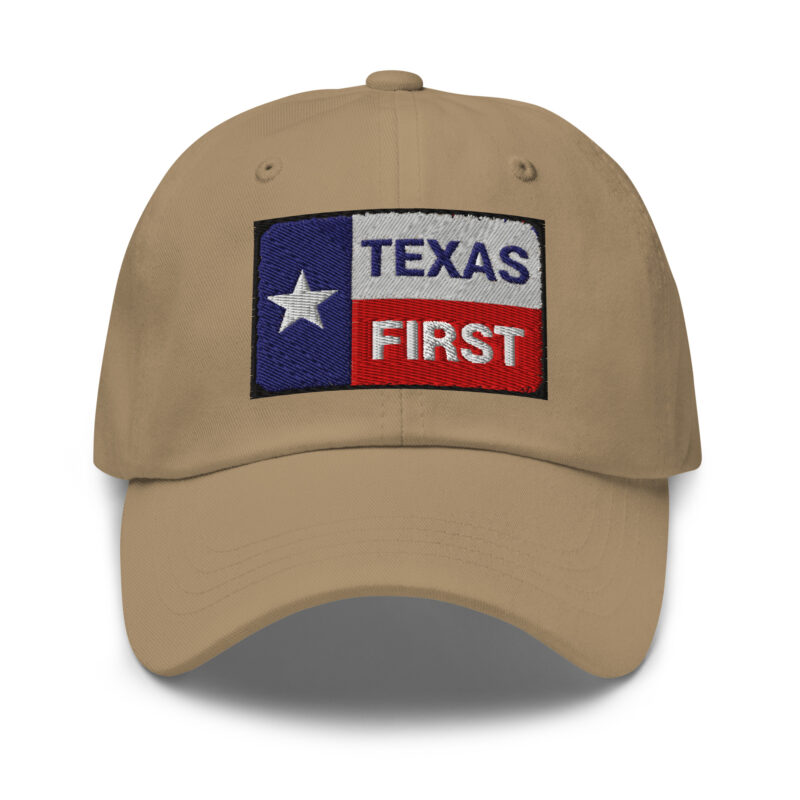 Texas First Dad Cap